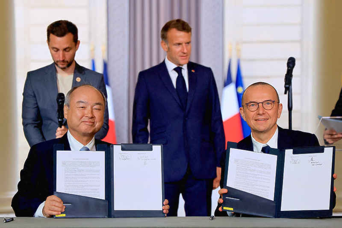 France attracts $108 billion in new foreign  investment, half for SoftBank data centres